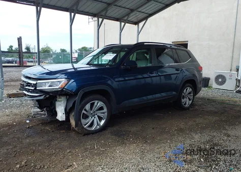 2021 Volkswagen Atlas 3.6L V6 Se W/Technology z USA, uszkodzony, nr VIN 1V2KR2CA4MC561870